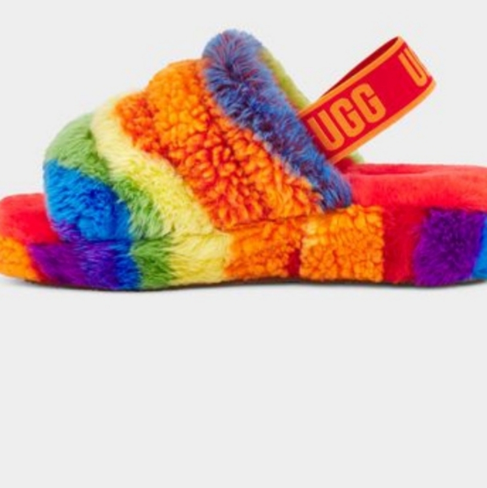 Ugg Fluff Yeah Slide Cali Collage slides sizes 7 and 8 - Picture 10 of 10